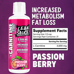 Lean Sauce: L-Carnitine Liquid 3500mg