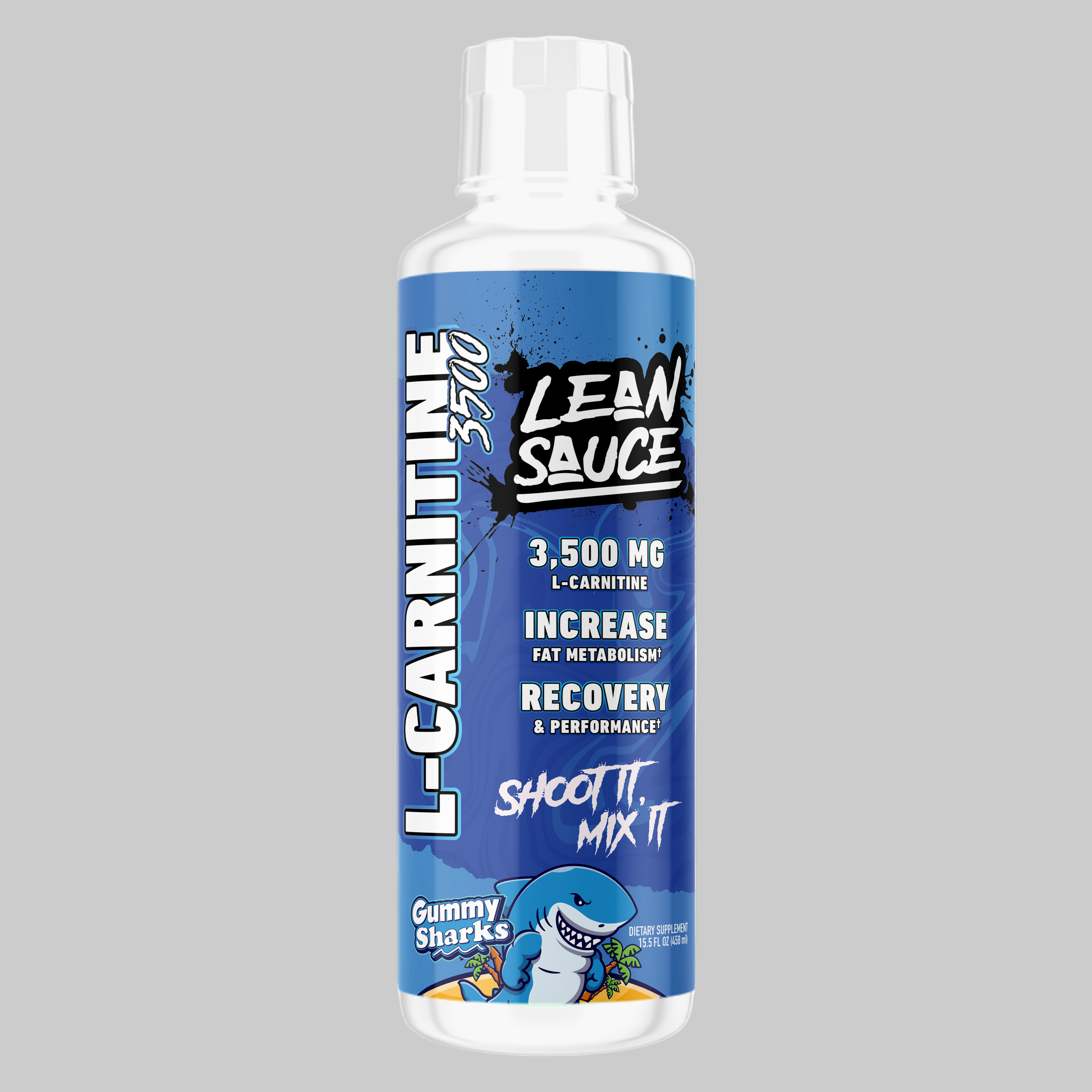Lean Sauce: L-Carnitine Liquid - Gummy Sharks Lean Sauce: L-Carnitine Liquid - Gummy Sharks