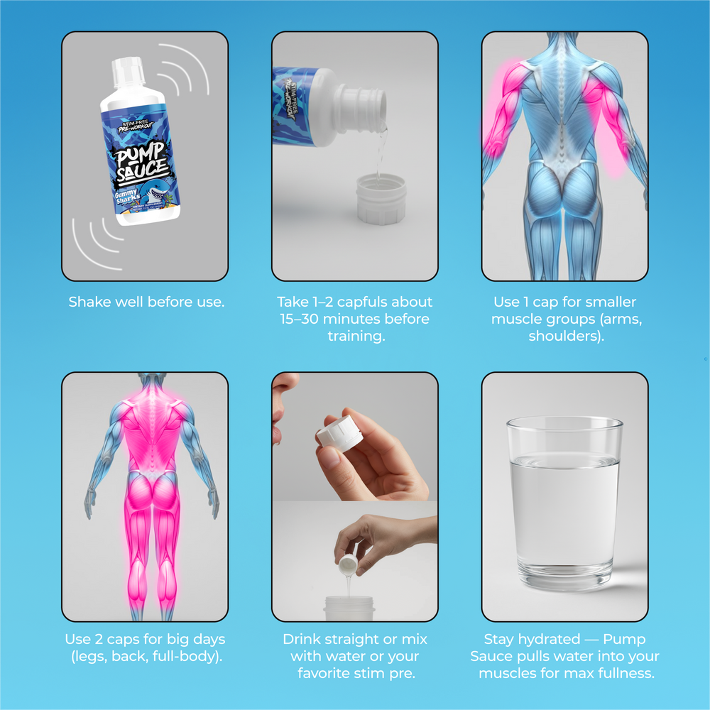 Pump Sauce ™ - Skin splitting pumps