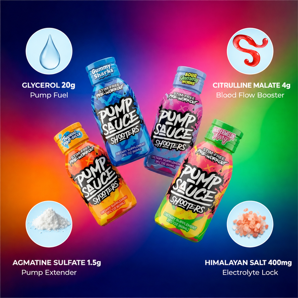 Pump Sauce Shooters